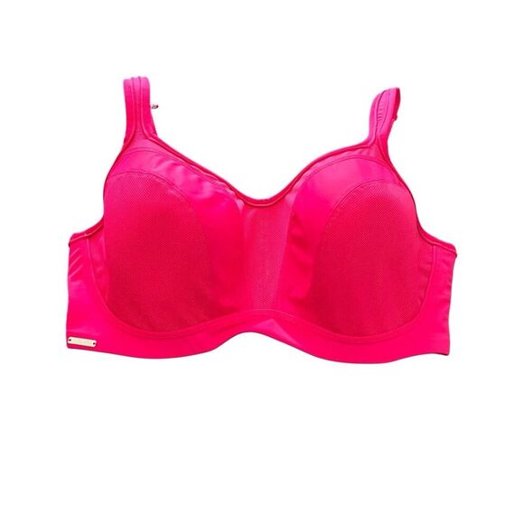 Chantelle 2941 High Impact Underwire Run Sport Bra Black 38DDD - Picture 7 of 10